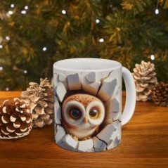 Mug bébé Hibou - Idée cadeau - Tasse originale en céramique enfant ou adulte