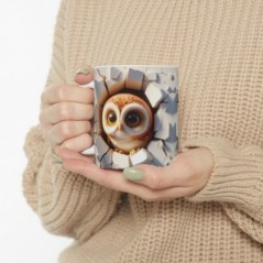 Mug bébé Hibou - Idée cadeau - Tasse originale en céramique enfant ou adulte