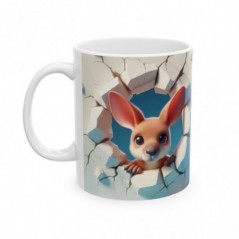 Mug bébé Kangourou - Idée cadeau - Tasse originale en céramique enfant ou adulte