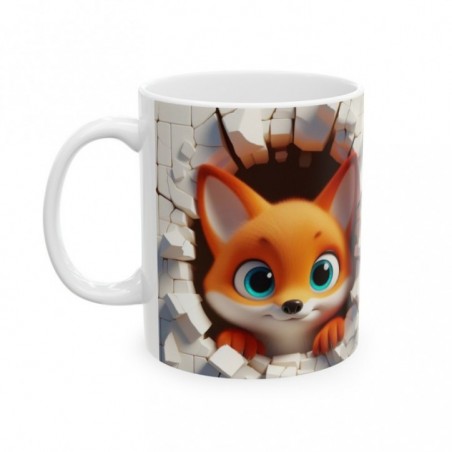 Mug bébé Renard - Idée cadeau - Tasse originale en céramique enfant ou adulte