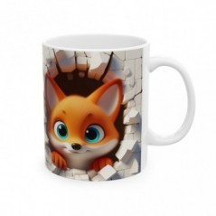 Mug bébé Renard - Idée cadeau - Tasse originale en céramique enfant ou adulte