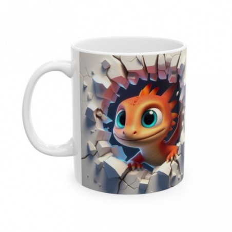 Mug bébé Dragon - Idée cadeau - Tasse originale en céramique enfant ou adulte