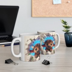 Mug bébé Buffle - Idée cadeau - Tasse originale en céramique enfant ou adulte