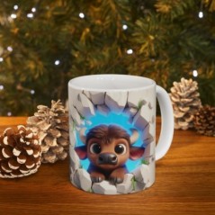 Mug bébé Buffle - Idée cadeau - Tasse originale en céramique enfant ou adulte