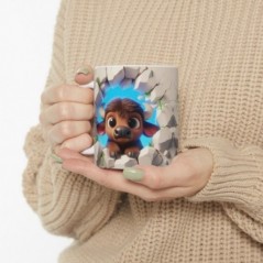 Mug bébé Buffle - Idée cadeau - Tasse originale en céramique enfant ou adulte