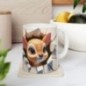 Mug bébé Cerf - Idée cadeau - Tasse originale en céramique enfant ou adulte