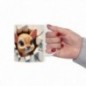 Mug bébé Cerf - Idée cadeau - Tasse originale en céramique enfant ou adulte