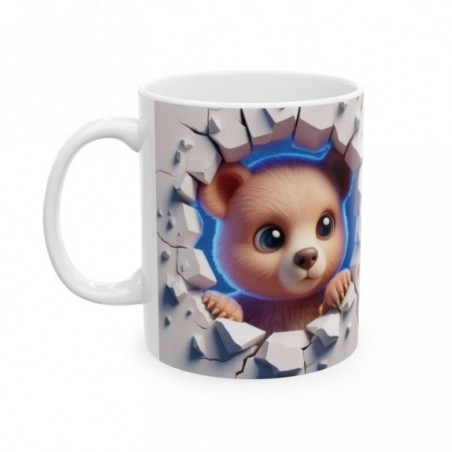 Mug bébé Ourson - Idée cadeau - Tasse originale en céramique enfant ou adulte