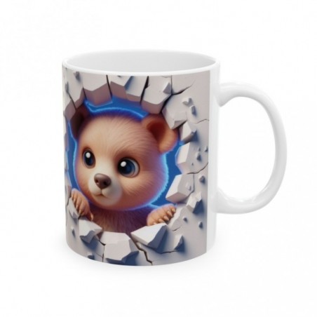 Mug bébé Ourson - Idée cadeau - Tasse originale en céramique enfant ou adulte