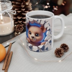 Mug bébé Ourson - Idée cadeau - Tasse originale en céramique enfant ou adulte