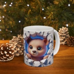 Mug bébé Ourson - Idée cadeau - Tasse originale en céramique enfant ou adulte