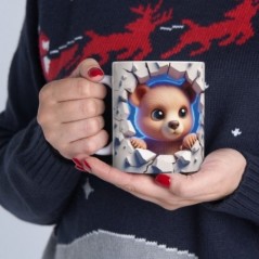 Mug bébé Ourson - Idée cadeau - Tasse originale en céramique enfant ou adulte