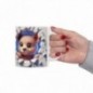 Mug bébé Ourson - Idée cadeau - Tasse originale en céramique enfant ou adulte