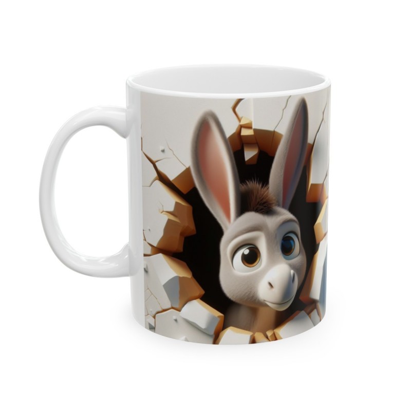 Mug bébé Ane - Idée cadeau - Tasse originale en céramique enfant ou adulte