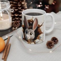 Mug bébé Ane - Idée cadeau - Tasse originale en céramique enfant ou adulte