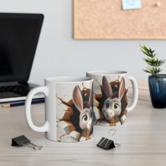 Mug bébé Ane - Idée cadeau - Tasse originale en céramique enfant ou adulte