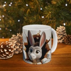 Mug bébé Ane - Idée cadeau - Tasse originale en céramique enfant ou adulte