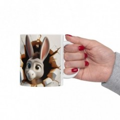 Mug bébé Ane - Idée cadeau - Tasse originale en céramique enfant ou adulte