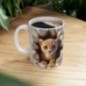 Mug bébé Guèpard - Idée cadeau - Tasse originale en céramique enfant ou adulte