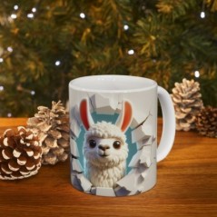 Mug bébé Lama - Idée cadeau - Tasse originale en céramique enfant ou adulte