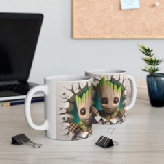 Mug 3D Groot- Idée cadeau - Tasse en céramique originale