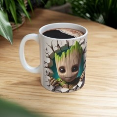 Mug 3D Groot- Idée cadeau - Tasse en céramique originale