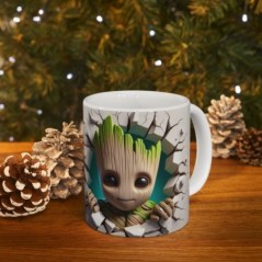 Mug 3D Groot- Idée cadeau - Tasse en céramique originale