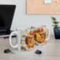 Mug 3D Emoji Penseur - Idée cadeau - Tasse en céramique - Humour Sympa Fun