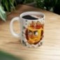 Mug 3D Emoji Penseur - Idée cadeau - Tasse en céramique - Humour Sympa Fun