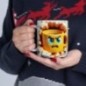 Mug 3D Emoji Confus - Idée cadeau - Tasse en céramique - Humour Sympa Fun