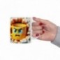 Mug 3D Emoji Confus - Idée cadeau - Tasse en céramique - Humour Sympa Fun