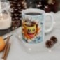 Mug 3D Emoji Content - Idée cadeau - Tasse en céramique - Humour Sympa Fun