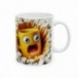 Mug 3D Emoji Surpris - Idée cadeau - Tasse en céramique - Humour Sympa Fun