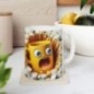 Mug 3D Emoji Surpris - Idée cadeau - Tasse en céramique - Humour Sympa Fun