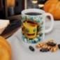 Mug 3D Emoji Joyeux - Idée cadeau - Tasse en céramique - Humour Sympa Fun