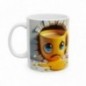 Mug 3D Emoji Triste - Idée cadeau - Tasse en céramique - Humour Sympa Fun