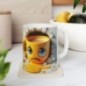 Mug 3D Emoji Triste - Idée cadeau - Tasse en céramique - Humour Sympa Fun