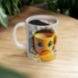 Mug 3D Emoji Triste - Idée cadeau - Tasse en céramique - Humour Sympa Fun