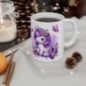 Mug Licorne fleurs papillons - Idée cadeau - Tasse originale en céramique