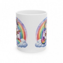 Mug Licorne Guitare- Idée cadeau - Tasse originale en céramique