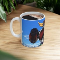 Mug Goldorak - Idée cadeau - Tasse en céramique Goldorak originale