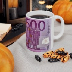 Mug Billet de 500 euros - Idée cadeau - Tasse originale en céramique