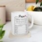 Mug Papa valeur nutritive - Idée cadeau - Tasse en céramique originale