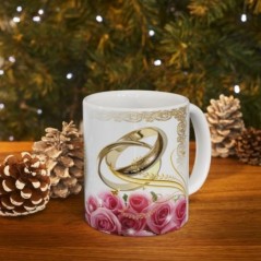 Mug 50 ans de mariage Noces d'Or - idée cadeau - tasse anniversaire de Mariage