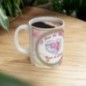 Mug 15 ans de Mariage Noces de Cristal - idée cadeau - tasse anniversaire de Mariage