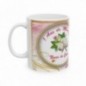 Mug 1 ans de Mariage Noces de Coton - idée cadeau - tasse anniversaire de Mariage