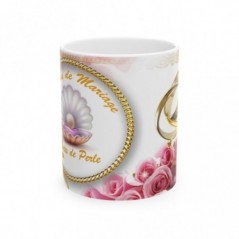 Mug 30 ans de Mariage Noces de Perle - idée cadeau - tasse anniversaire de Mariage