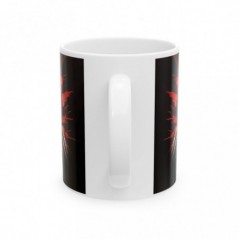 Mug Tête de Mort squelette rouge - Tasse original