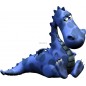 Sticker enfant Dinosaure bleu