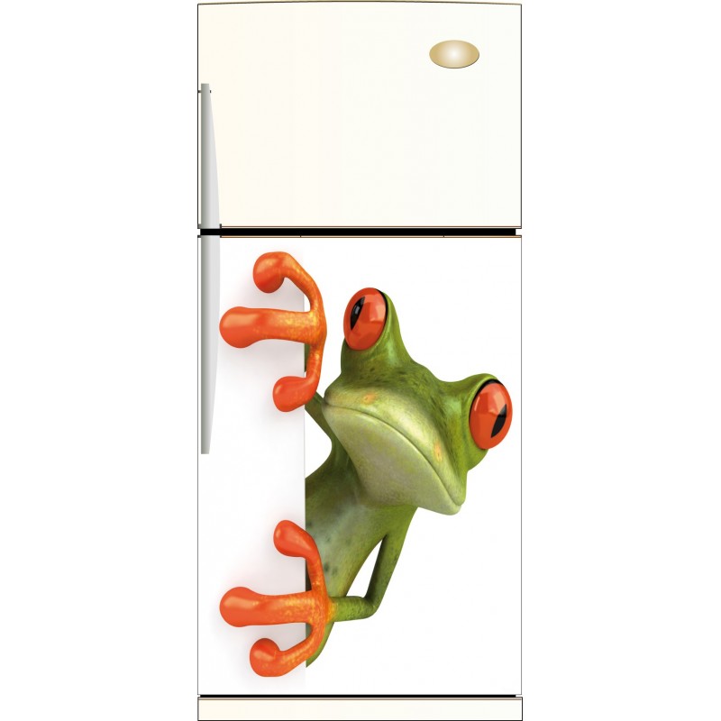 Sticker frigo Grenouille